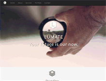 Tablet Screenshot of lumate.com